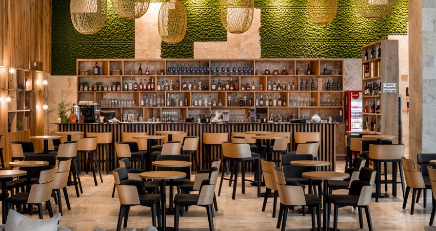 Kedem Hotel Tirat Carmel - Lobby Bar Area