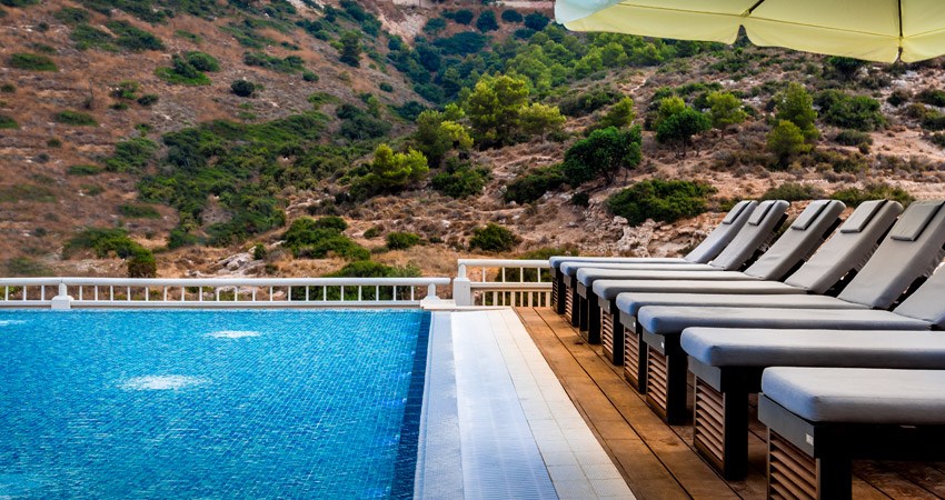 Kedem Hotel Tirat Carmel - Relaxing View by the Po